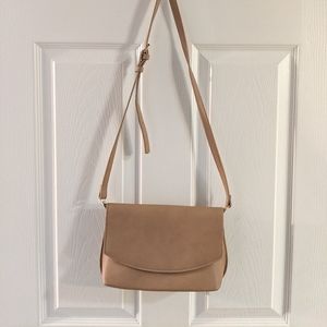 Nude Colored Crossbody Purse